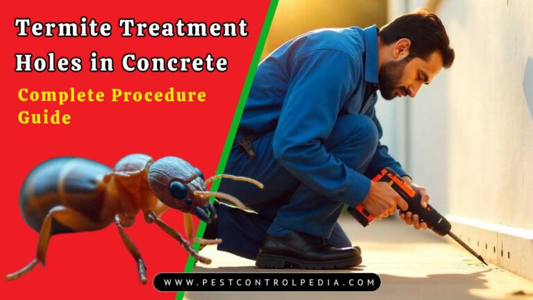 Read more about the article Termite Treatment Holes in Concrete: Complete Procedure